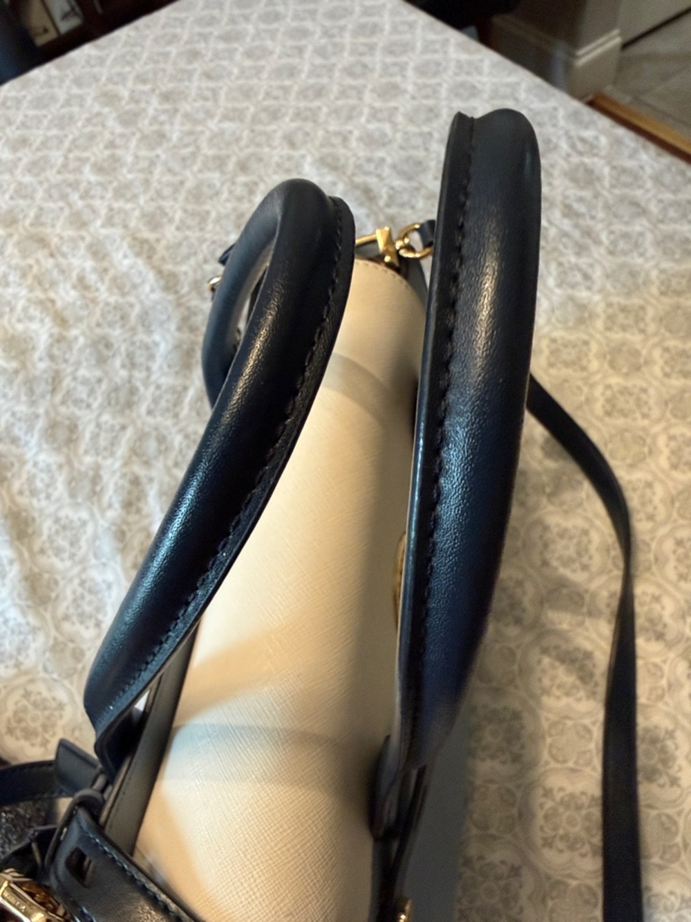 Michael Kors Carmen Flap Belted Satchel - Picture 12 of 16
